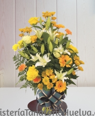 Ramo floral funerario